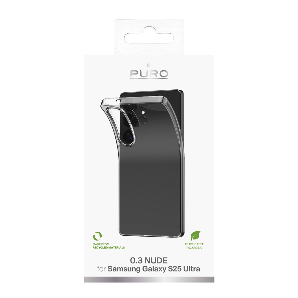 iTok webáruház - Puro Puro 03 Nude TPU tok Samsung Galaxy S25 Ultra készülékhez (átlátszó) 5 Silicone Case Puro 03 Nude for Samsung Galaxy S25 Ultra (átlátszó)