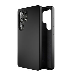 Puro Icon szilikon tok Samsung Galaxy S25 Ultra készülékhez (fekete)