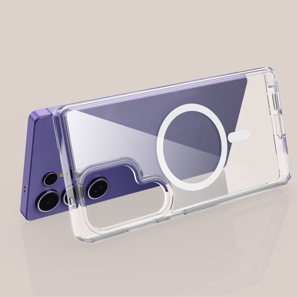 iTok webáruház - Tech-Protect Tech-Protect FlexAir Hybrid MagSafe tok Samsung Galaxy S25 Ultra készülékhez (átlátszó) 3 Tech-Protect FlexAir Hybrid MagSafe Case for Samsung Galaxy S25 Ultra (átlátszó)