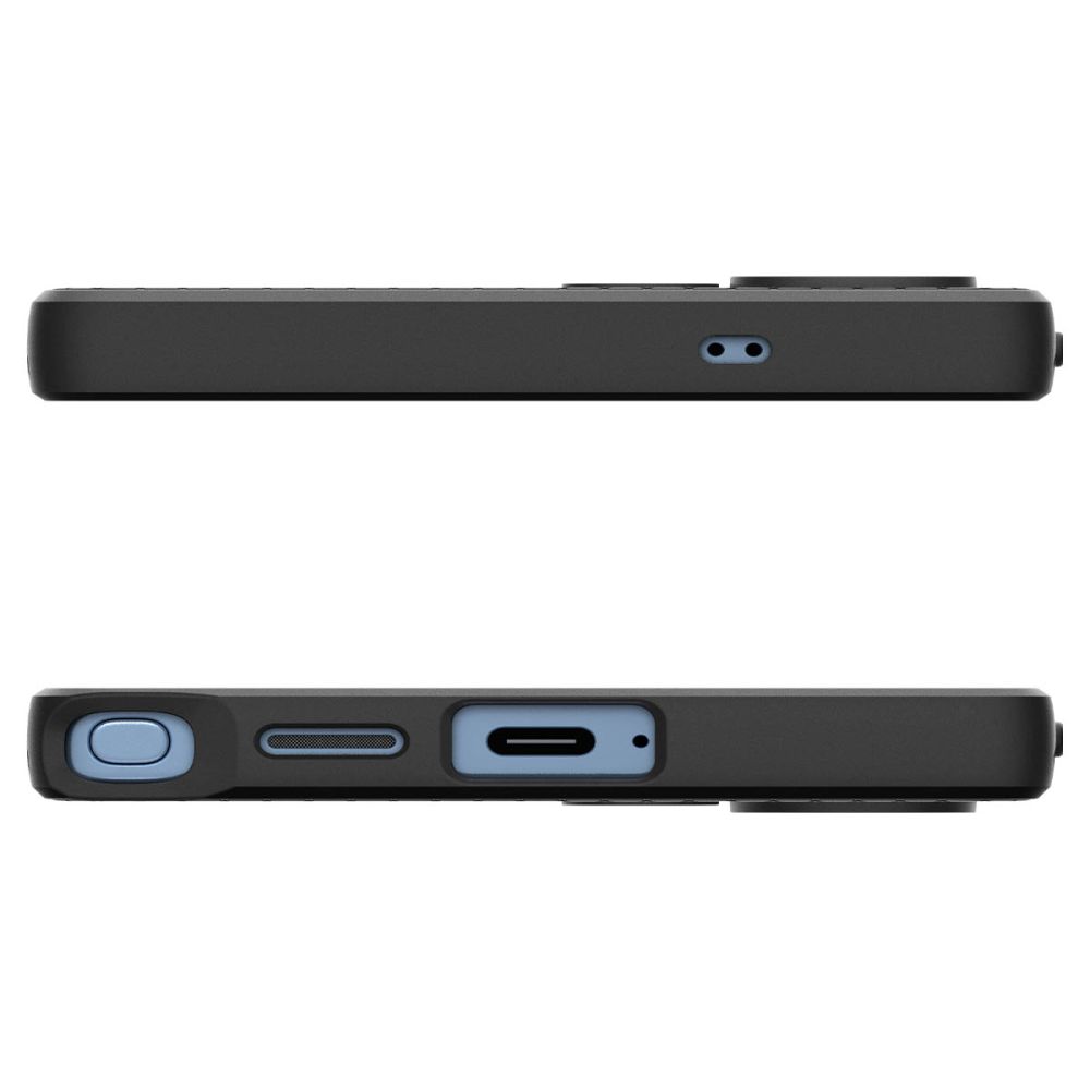 iTok webáruház - Spigen Spigen Liquid Air tok Samsung Galaxy S25 Ultra készülékhez (fekete) 6 Spigen Liquid Air Case for Samsung Galaxy S25 Ultra (fekete)