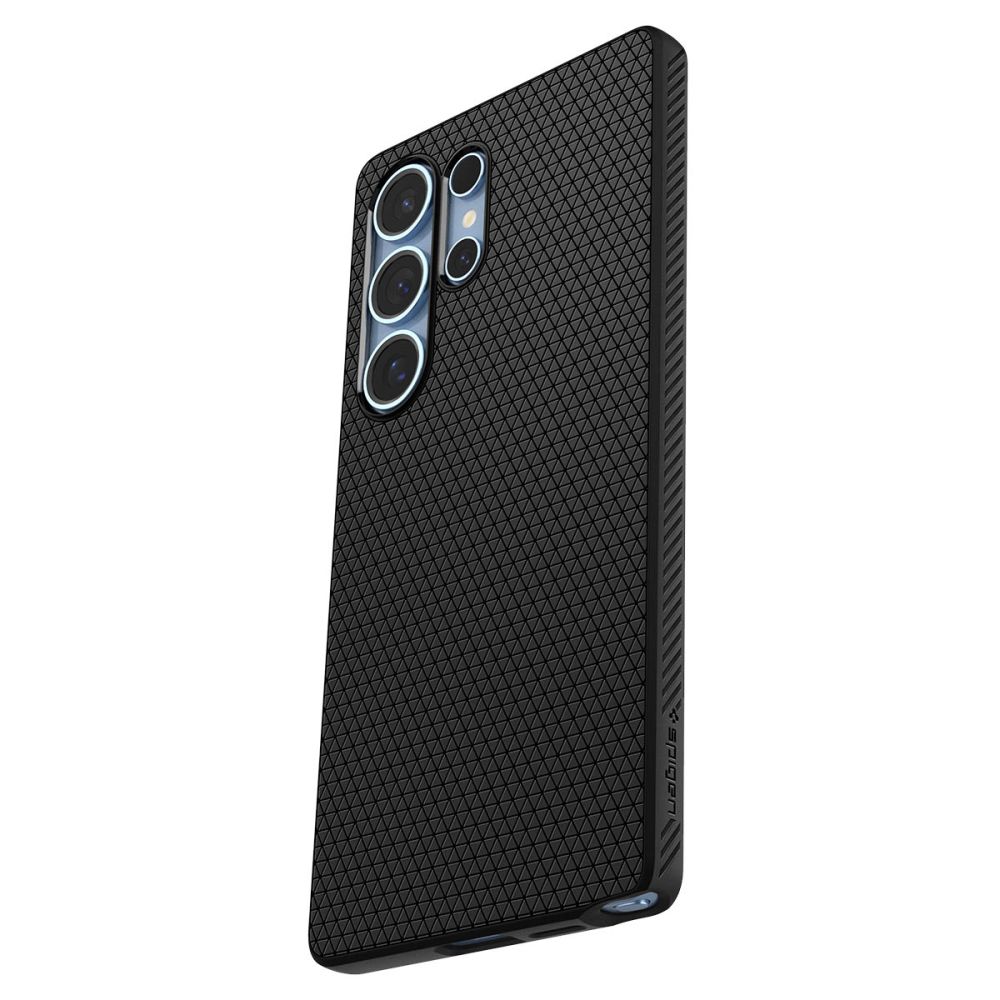 iTok webáruház - Spigen Spigen Liquid Air tok Samsung Galaxy S25 Ultra készülékhez (fekete) 7 Spigen Liquid Air Case for Samsung Galaxy S25 Ultra (fekete)