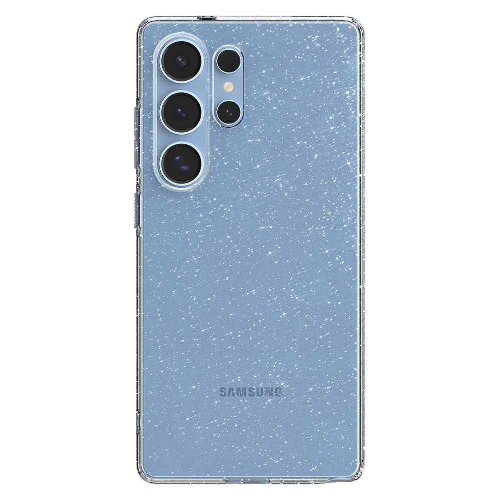 iTok webáruház - Spigen Spigen Liquid Crystal tok Samsung Galaxy S25 Ultra készülékhez (átlátszó csillámos) 2 Spigen Liquid Crystal Case for Samsung Galaxy S25 Ultra (átlátszó csillámos)