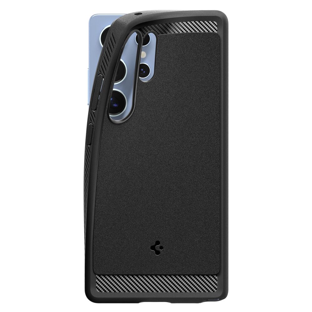 iTok webáruház - Spigen Spigen Rugged Armor Mag tok Samsung Galaxy S25 Ultra (fekete) 4 Spigen Rugged Armor Mag Case for Samsung Galaxy S25 Ultra (fekete)