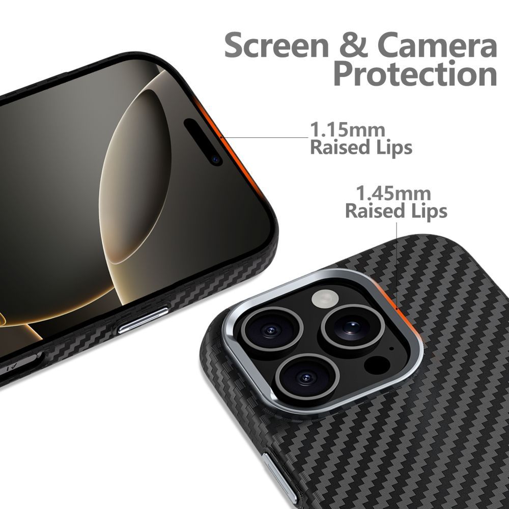 iTok webáruház - Tech-Protect Tech-Protect Ion Carbon MagSafe tok Samsung Galaxy S25 Ultra készülékhez (fekete) 2 Tech-Protect Ion Carbon MagSafe Case for Samsung Galaxy S25 Ultra (fekete)