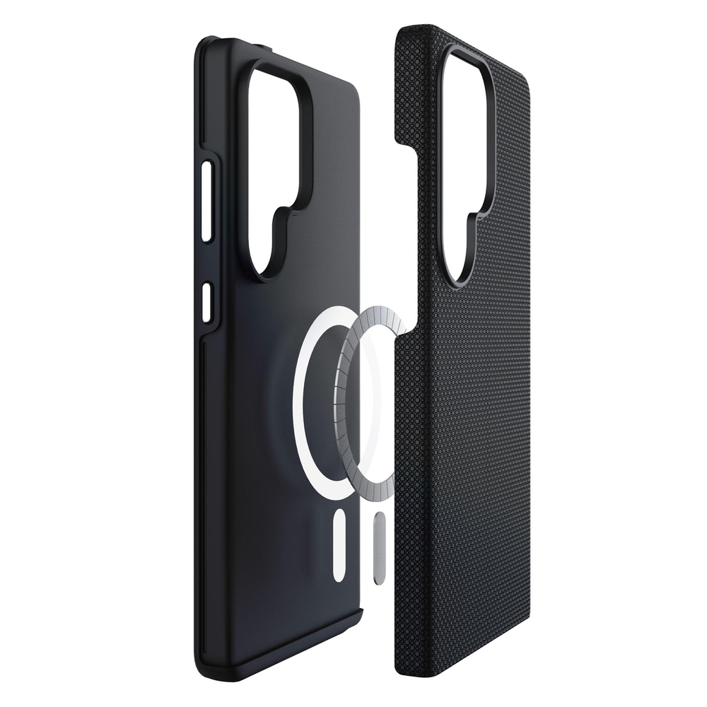 iTok webáruház - 3MK 3mk Fortis MagCase tok Samsung Galaxy S25 Ultra készülékhez (fekete) 4 3mk Fortis MagCase for Samsung Galaxy S25 Ultra (fekete)