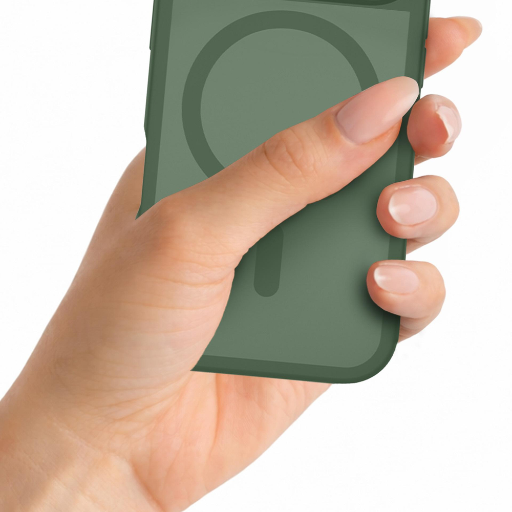 iTok webáruház - 3MK 3mk Misty MagCase tok Samsung Galaxy S25 Ultra készülékhez (zöld) 7 3mk Misty MagCase for Samsung Galaxy S25 Ultra (zöld)