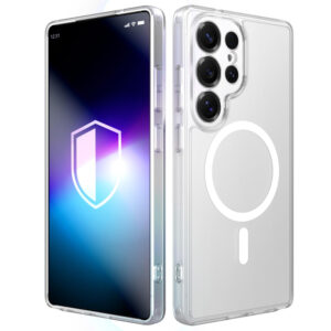 3mk Misty MagCase tok Samsung Galaxy S25 Ultra készülékhez (fehér)
