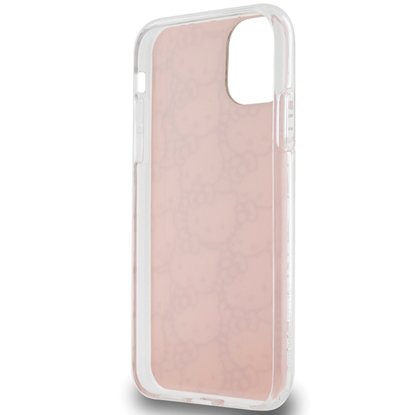 iTok webáruház - Hello Kitty Hello Kitty IML Gradient Electrop Crowded Kitty Head tok iPhone 11 / Xr (rózsaszín) 7 Hello Kitty IML Gradient Electrop Crowded Kitty Head Case for iPhone 11 / Xr (rózsaszín)