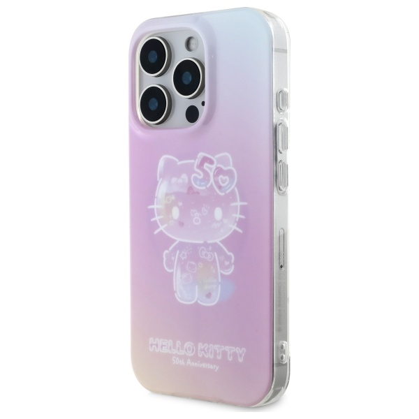 iTok webáruház - Hello Kitty Hello Kitty IML 50th Anniversary MagSafe tok iPhone 16 Pro készülékhez (rózsaszín) 2 Hello Kitty IML 50th Anniversary Magsafe iPhone 16 Pro Case (rózsaszín)
