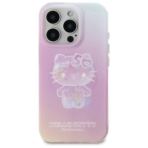 iTok webáruház - Hello Kitty Hello Kitty IML 50th Anniversary MagSafe tok iPhone 16 Pro készülékhez (rózsaszín) 3 Hello Kitty IML 50th Anniversary Magsafe iPhone 16 Pro Case (rózsaszín)
