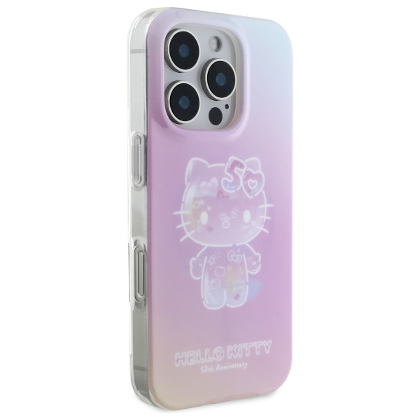 iTok webáruház - Hello Kitty Hello Kitty IML 50th Anniversary MagSafe tok iPhone 16 Pro készülékhez (rózsaszín) 4 Hello Kitty IML 50th Anniversary Magsafe iPhone 16 Pro Case (rózsaszín)