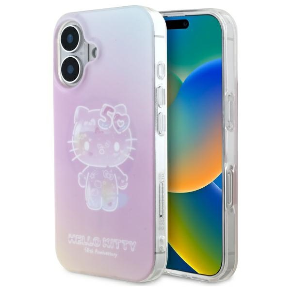 iTok webáruház - Hello Kitty Hello Kitty IML 50th Anniversary MagSafe iPhone 16 tok (rózsaszín) 1 Hello Kitty IML 50th Anniversary Magsafe iPhone 16 Case (rózsaszín)