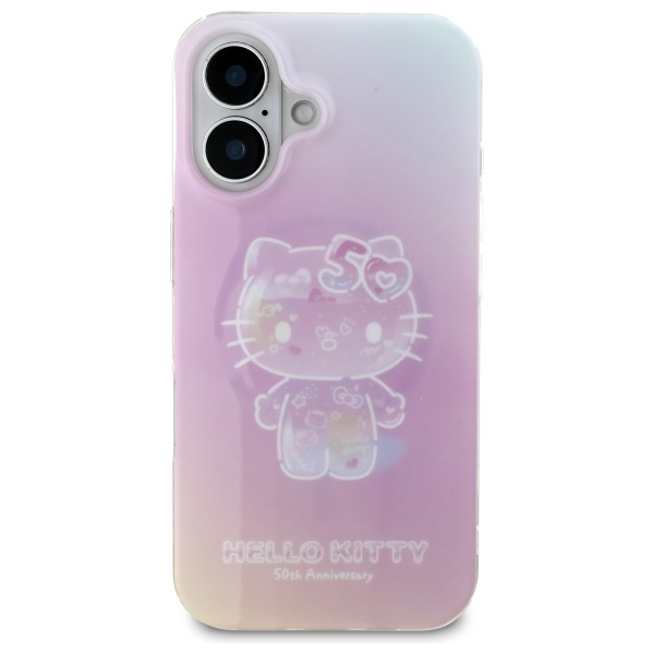 iTok webáruház - Hello Kitty Hello Kitty IML 50th Anniversary MagSafe iPhone 16 tok (rózsaszín) 3 Hello Kitty IML 50th Anniversary Magsafe iPhone 16 Case (rózsaszín)