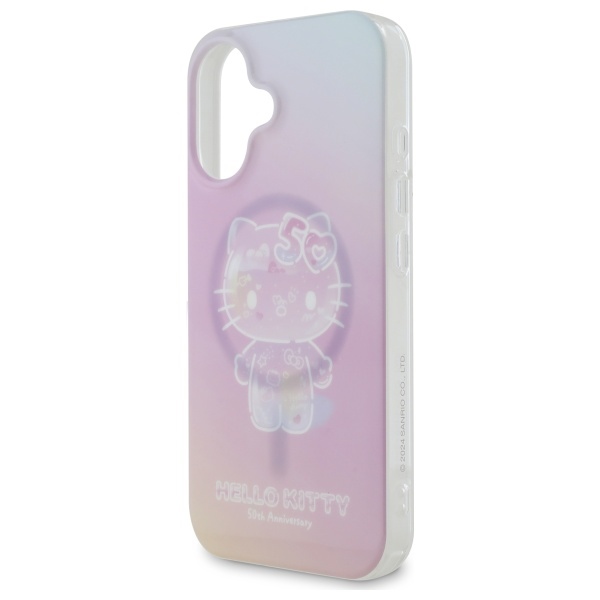 iTok webáruház - Hello Kitty Hello Kitty IML 50th Anniversary MagSafe iPhone 16 tok (rózsaszín) 6 Hello Kitty IML 50th Anniversary Magsafe iPhone 16 Case (rózsaszín)