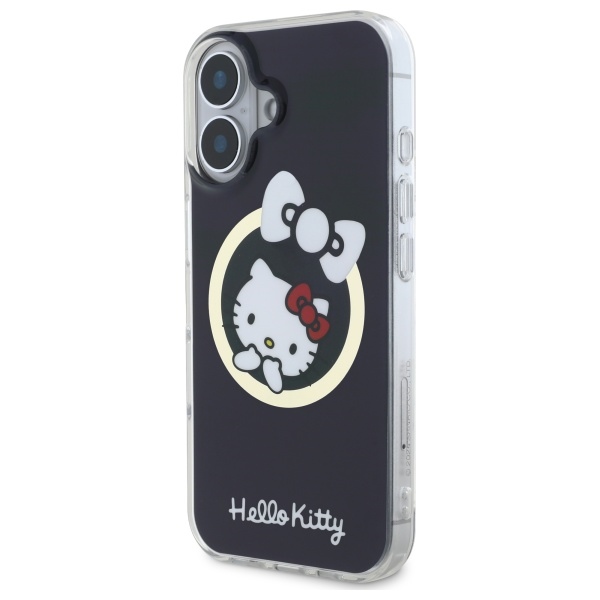 iTok webáruház - Hello Kitty Hello Kitty IML Fun bow MagSafe iPhone 16 tok (fekete) 2 Hello Kitty IML Fun bow Magsafe iPhone 16 Case (fekete)