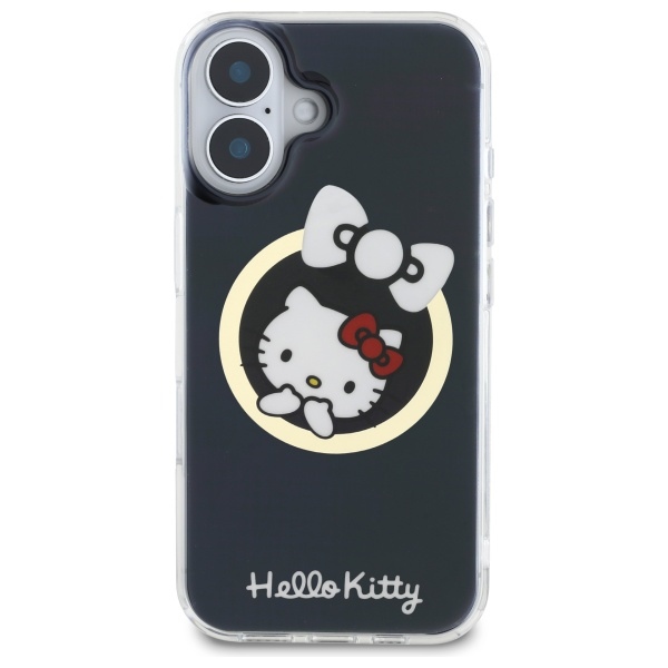 iTok webáruház - Hello Kitty Hello Kitty IML Fun bow MagSafe iPhone 16 tok (fekete) 3 Hello Kitty IML Fun bow Magsafe iPhone 16 Case (fekete)