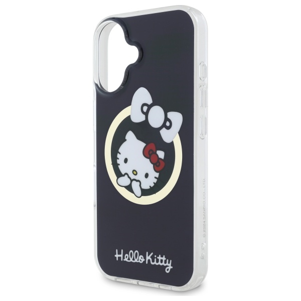 iTok webáruház - Hello Kitty Hello Kitty IML Fun bow MagSafe iPhone 16 tok (fekete) 6 Hello Kitty IML Fun bow Magsafe iPhone 16 Case (fekete)