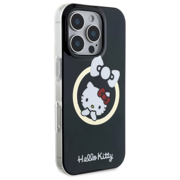 iTok webáruház - Hello Kitty Hello Kitty IML Fun Bow MagSafe tok iPhone 16 Pro Max készülékhez (fekete) 4 Hello Kitty IML Fun bow Magsafe iPhone 16 Pro Max Case (fekete)