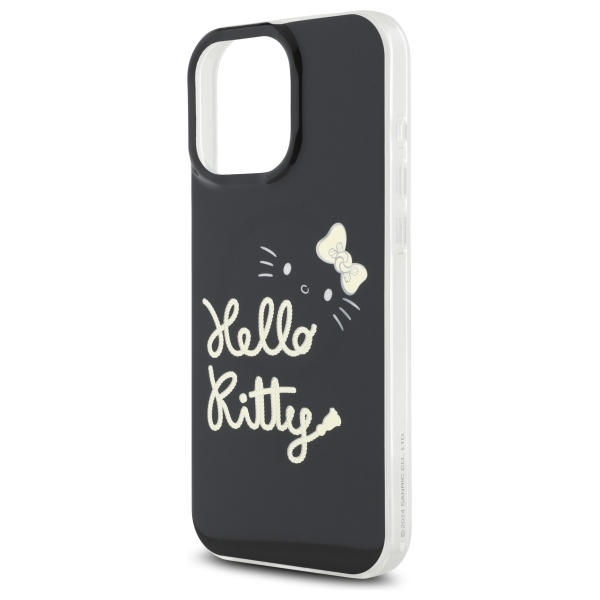 iTok webáruház - Hello Kitty Hello Kitty IML Golden Diva MagSafe tok iPhone 16 Pro Max készülékhez (fekete) 6 Hello Kitty IML Golden Diva MagSafe Case for iPhone 16 Pro Max (fekete)