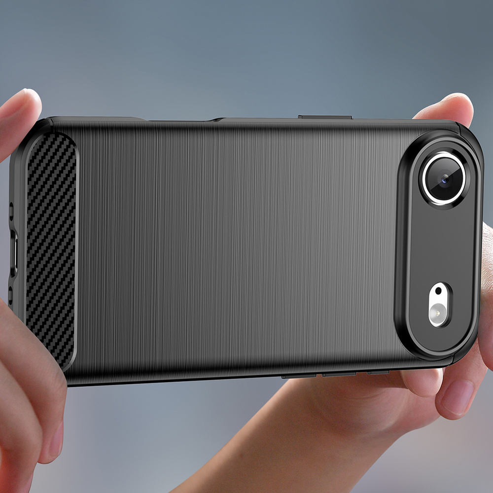 iTok webáruház - Hurtel Carbon tok iPhone 17 Air készülékhez (fekete) 5 Carbon Case for iPhone 17 Air (fekete)