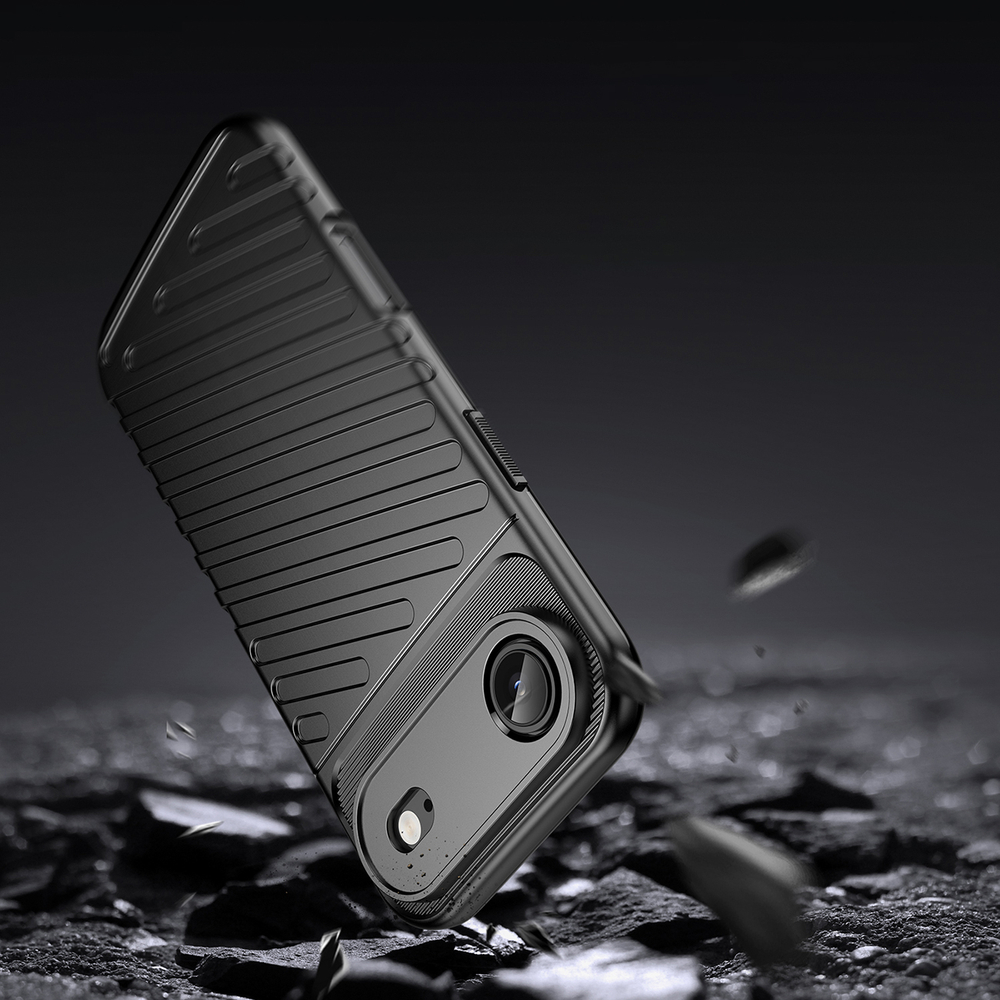 iTok webáruház - Hurtel Thunder tok iPhone 17 Airhez (fekete) 3 Thunder Case for iPhone 17 Air (fekete)