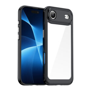 Outer Space tok iPhone 17 Airhez (fekete átlátszó)