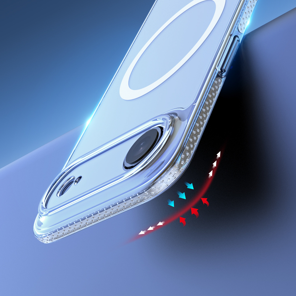 iTok webáruház - Dux Ducis Dux Ducis Clin Mag tok iPhone 17 Air készülékhez (átlátszó) 8 Dux Ducis Clin Mag Case for iPhone 17 Air Compatible with MagSafe (átlátszó)