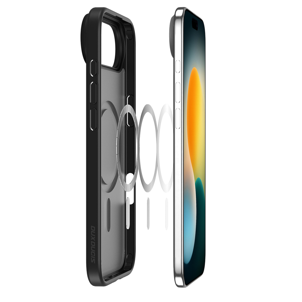iTok webáruház - Dux Ducis Dux Ducis Yind tok iPhone 17 Air készülékhez, MagSafe-kompatibilis (fekete) 5 Dux Ducis Yind iPhone 17 Air Case Compatible with MagSafe (fekete)