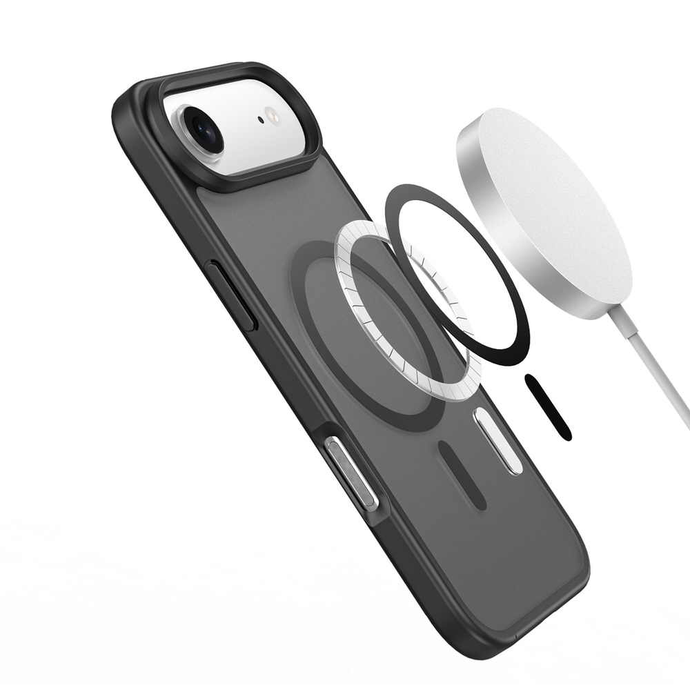 iTok webáruház - Dux Ducis Dux Ducis Yind tok iPhone 17 Air készülékhez, MagSafe-kompatibilis (fekete) 7 Dux Ducis Yind iPhone 17 Air Case Compatible with MagSafe (fekete)