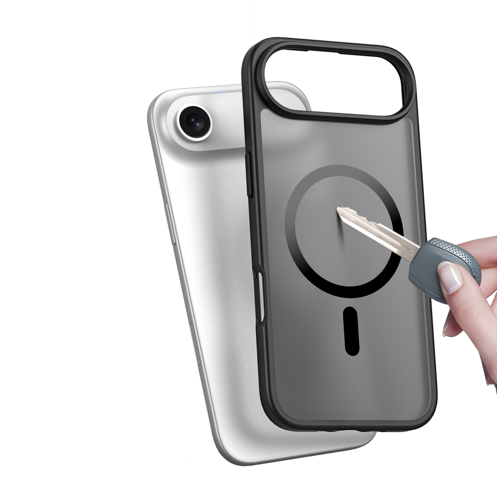 iTok webáruház - Dux Ducis Dux Ducis Yind tok iPhone 17 Air készülékhez, MagSafe-kompatibilis (fekete) 8 Dux Ducis Yind iPhone 17 Air Case Compatible with MagSafe (fekete)