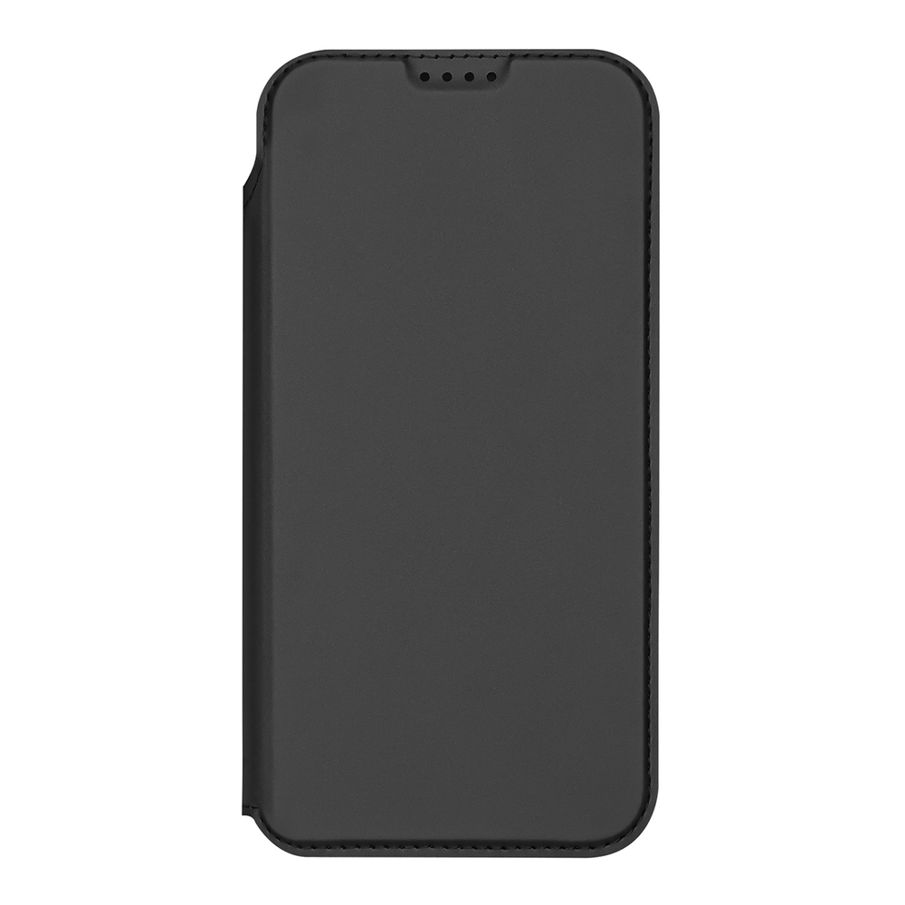 iTok webáruház - Dux Ducis Dux Ducis Skin Pro tok iPhone 17 Air készülékhez, kártyatartóval és állvánnyal (fekete) 4 Dux Ducis Skin Pro Case for iPhone 17 Air with Flip and Card Slot (fekete)