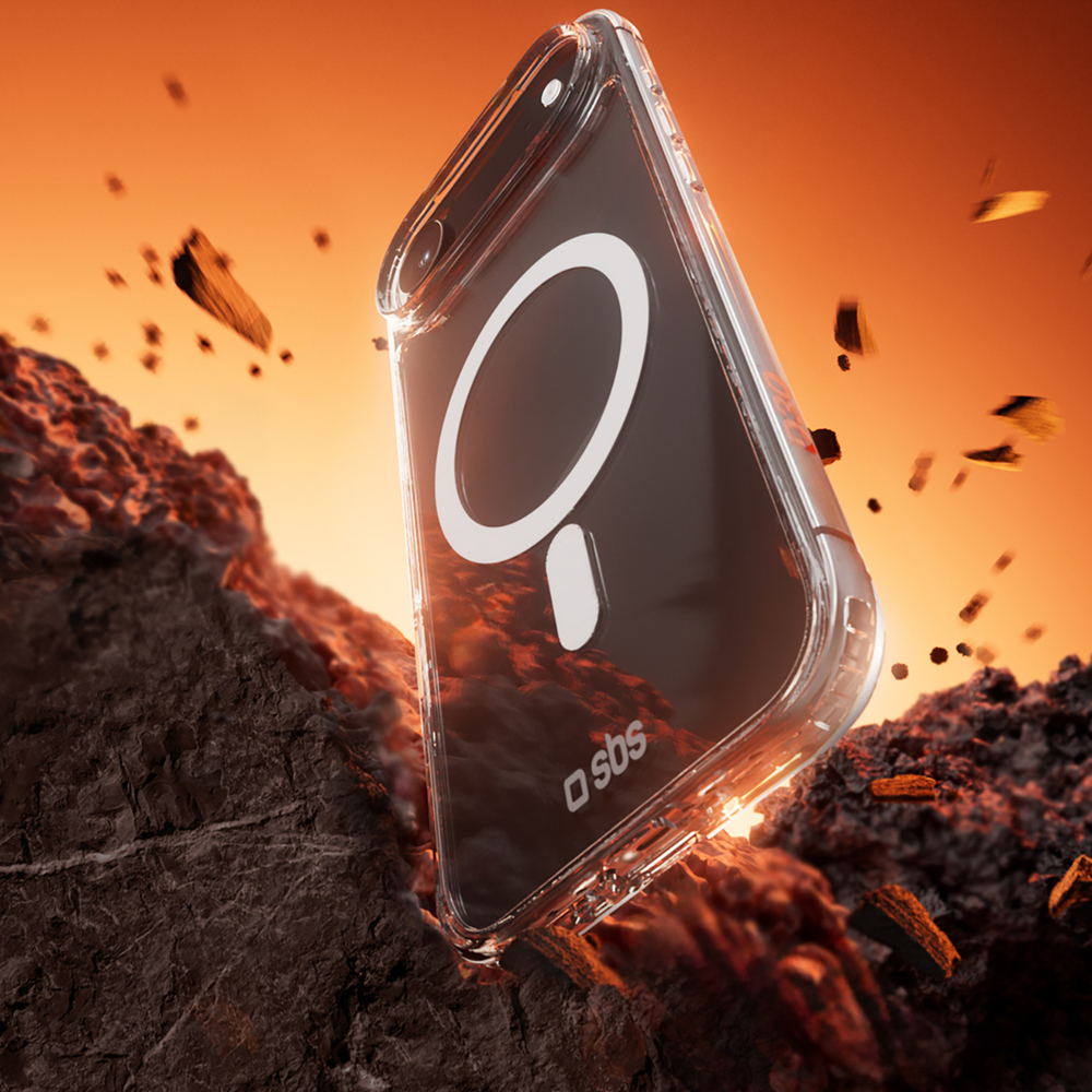 iTok webáruház - SBS SBS Extreme Mag D3O technológiás tok iPhone 17 Air készülékhez (átlátszó) 3 SBS Extreme Mag Case with D3O Technology for iPhone 17 Air (átlátszó)