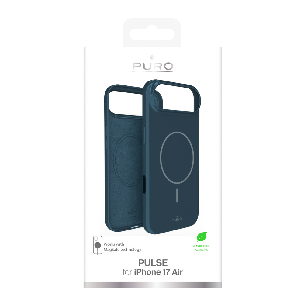 iTok webáruház - Puro Puro Pulse tok iPhone 17 Air készülékhez (türkiz) 2 Puro Pulse Protective Case for iPhone 17 Air Polycarbonate (türkiz)