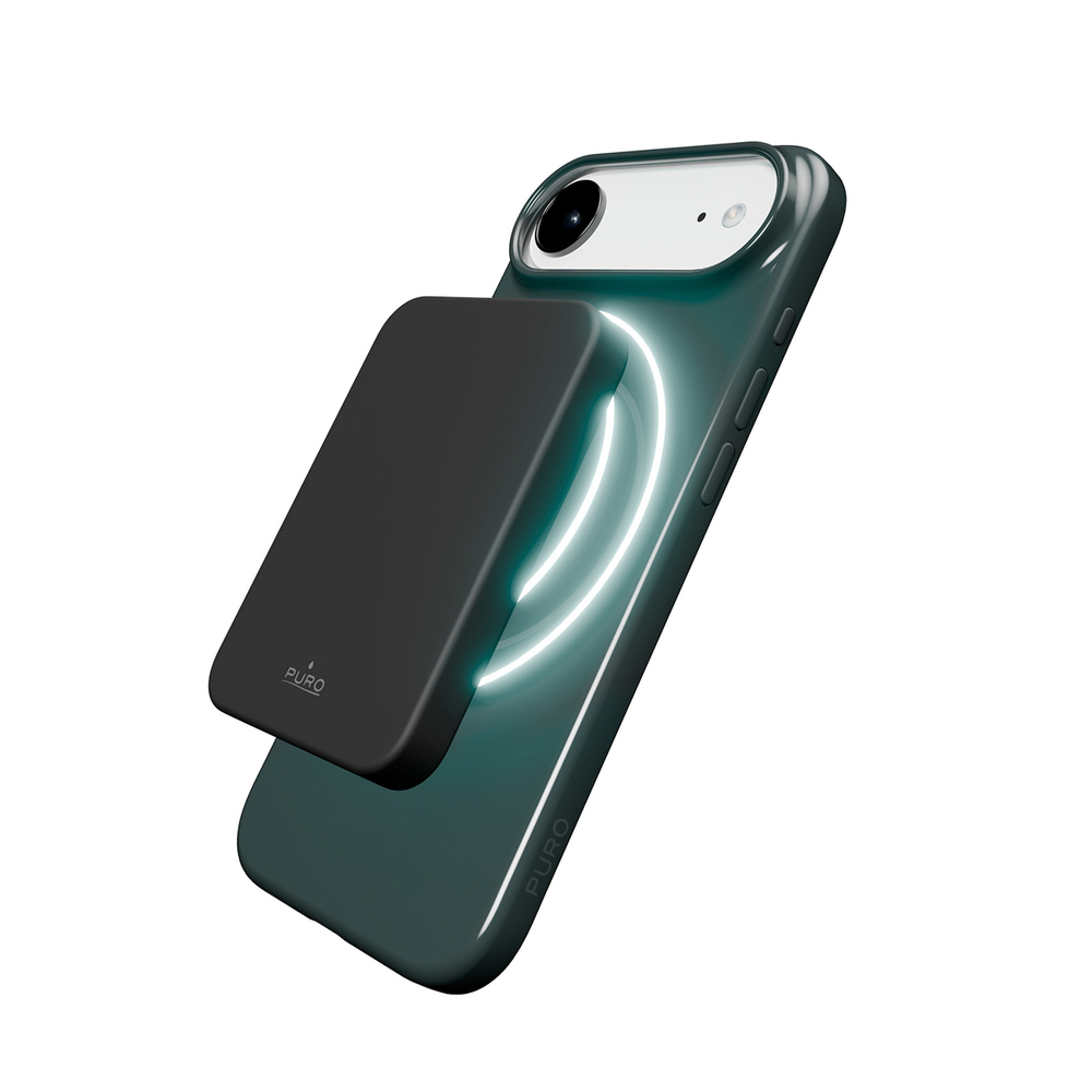 iTok webáruház - Puro Puro Pulse tok iPhone 17 Air készülékhez (türkiz) 3 Puro Pulse Protective Case for iPhone 17 Air Polycarbonate (türkiz)