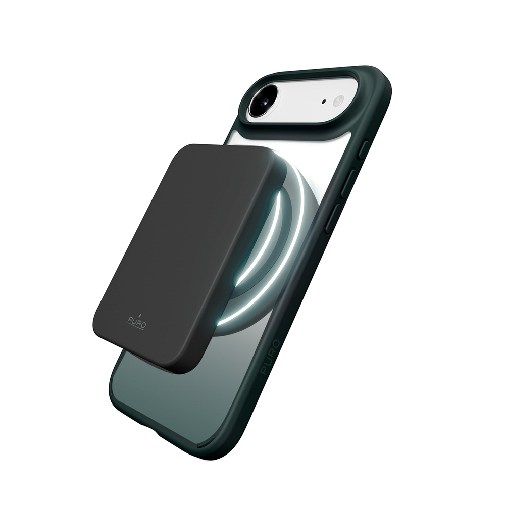 iTok webáruház - Puro Puro Gradient TPU tok MagSafe kompatibilitással iPhone 17 Air készülékhez (türkiz) 3 Puro Gradient TPU Case Compatible with MagSafe for iPhone 17 Air (türkiz)