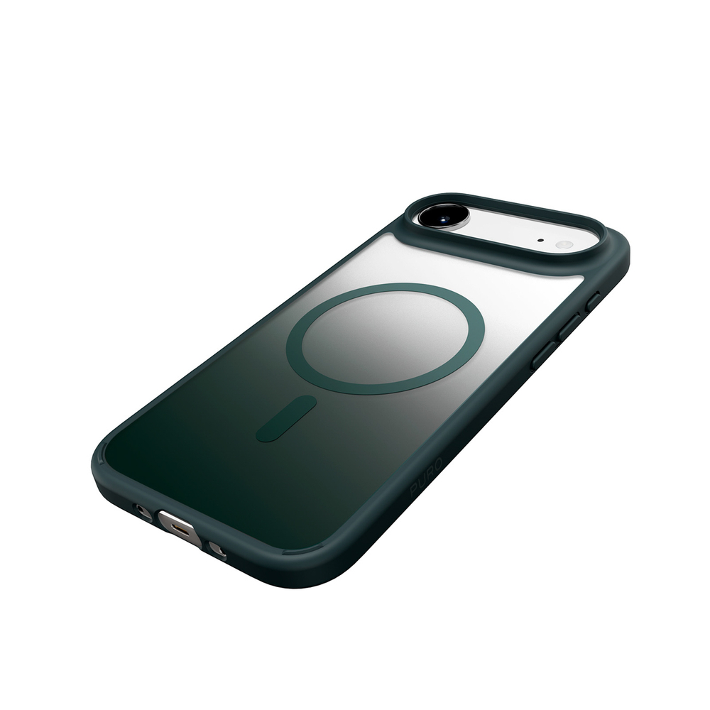 iTok webáruház - Puro Puro Gradient TPU tok MagSafe kompatibilitással iPhone 17 Air készülékhez (türkiz) 6 Puro Gradient TPU Case Compatible with MagSafe for iPhone 17 Air (türkiz)