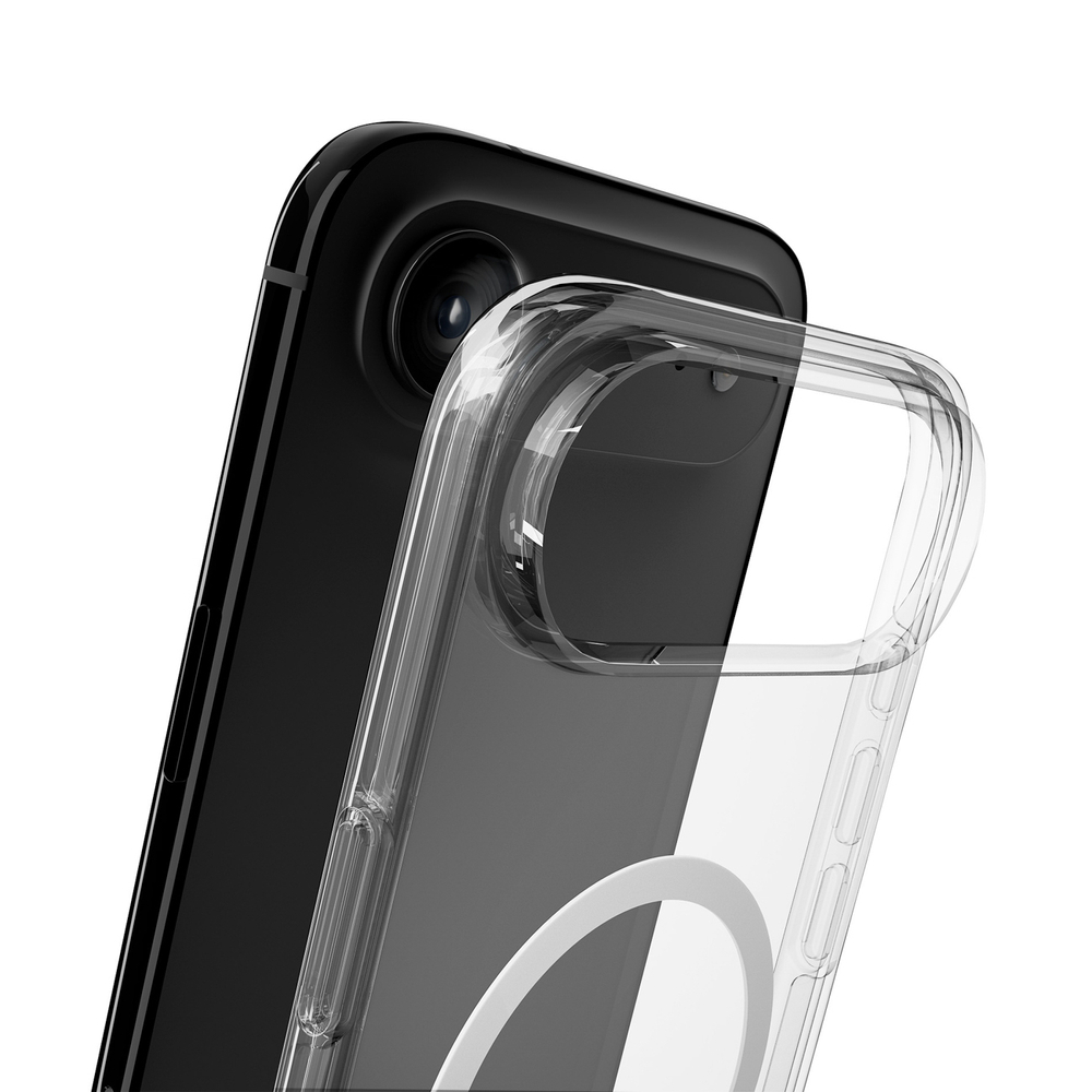 iTok webáruház - Puro Puro Impact Clear D3O tok iPhone 17 Air készülékhez (átlátszó) 4 Puro Impact Clear D3O TPU+PC MagSafe Compatible Case for iPhone 17 Air (átlátszó)