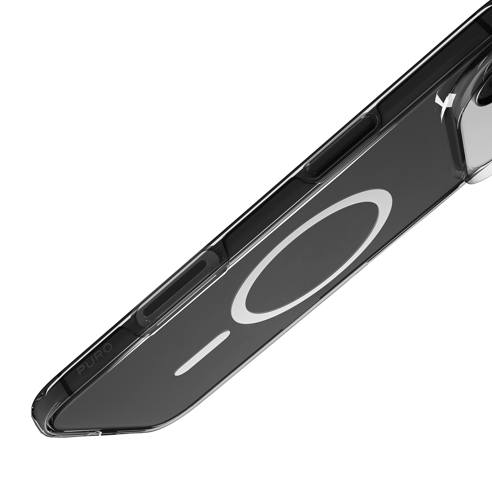 iTok webáruház - Puro Puro Impact Clear D3O tok iPhone 17 Air készülékhez (átlátszó) 5 Puro Impact Clear D3O TPU+PC MagSafe Compatible Case for iPhone 17 Air (átlátszó)