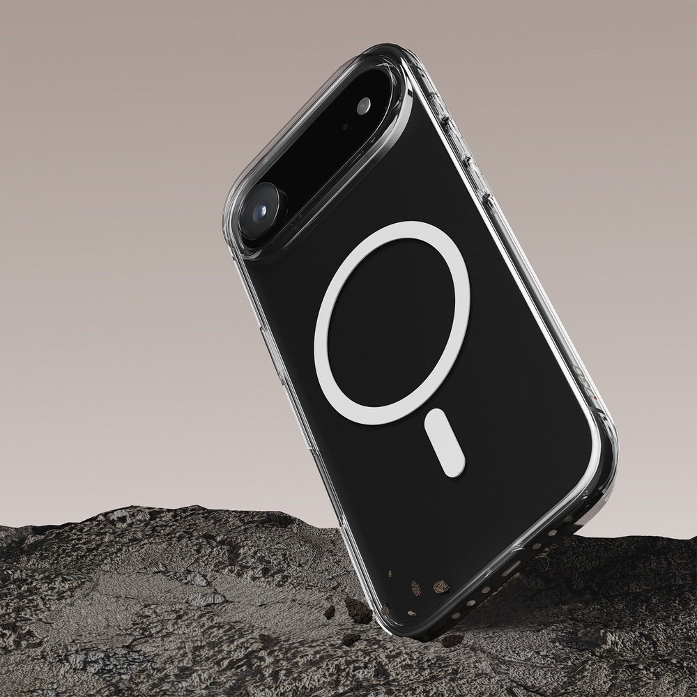 iTok webáruház - Puro Puro Impact Clear D3O tok iPhone 17 Air készülékhez (átlátszó) 6 Puro Impact Clear D3O TPU+PC MagSafe Compatible Case for iPhone 17 Air (átlátszó)