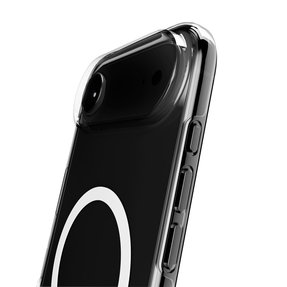 iTok webáruház - Puro Puro Impact Clear D3O tok iPhone 17 Air készülékhez (átlátszó) 7 Puro Impact Clear D3O TPU+PC MagSafe Compatible Case for iPhone 17 Air (átlátszó)