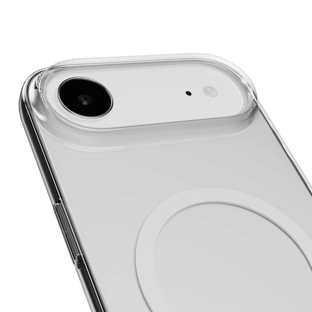 iTok webáruház - Puro Puro Lite Mag TPU+PC tok iPhone 17 Air készülékhez (átlátszó fehér gyűrűvel) 7 Puro Lite Mag TPU+PC Case Compatible with MagSafe for iPhone 17 Air (átlátszó fehér gyűrűvel)