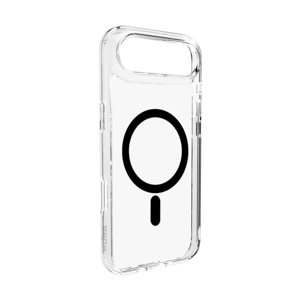 iTok webáruház - Puro Puro Lite Mag TPU+PC tok iPhone 17 Air készülékhez (átlátszó fekete gyűrűvel) 1 Puro Lite Mag TPU+PC Case Compatible with MagSafe for iPhone 17 Air (átlátszó fekete gyűrűvel)