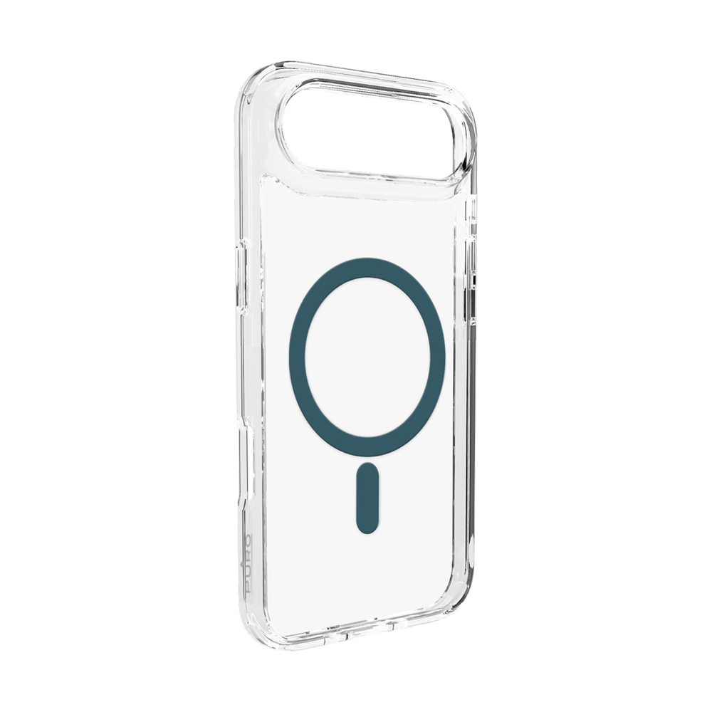 iTok webáruház - Puro Puro Lite Mag TPU+PC tok iPhone 17 Air készülékhez (átlátszó türkiz) 1 Puro Lite Mag TPU+PC Case Compatible with MagSafe for iPhone 17 Air (átlátszó türkiz)