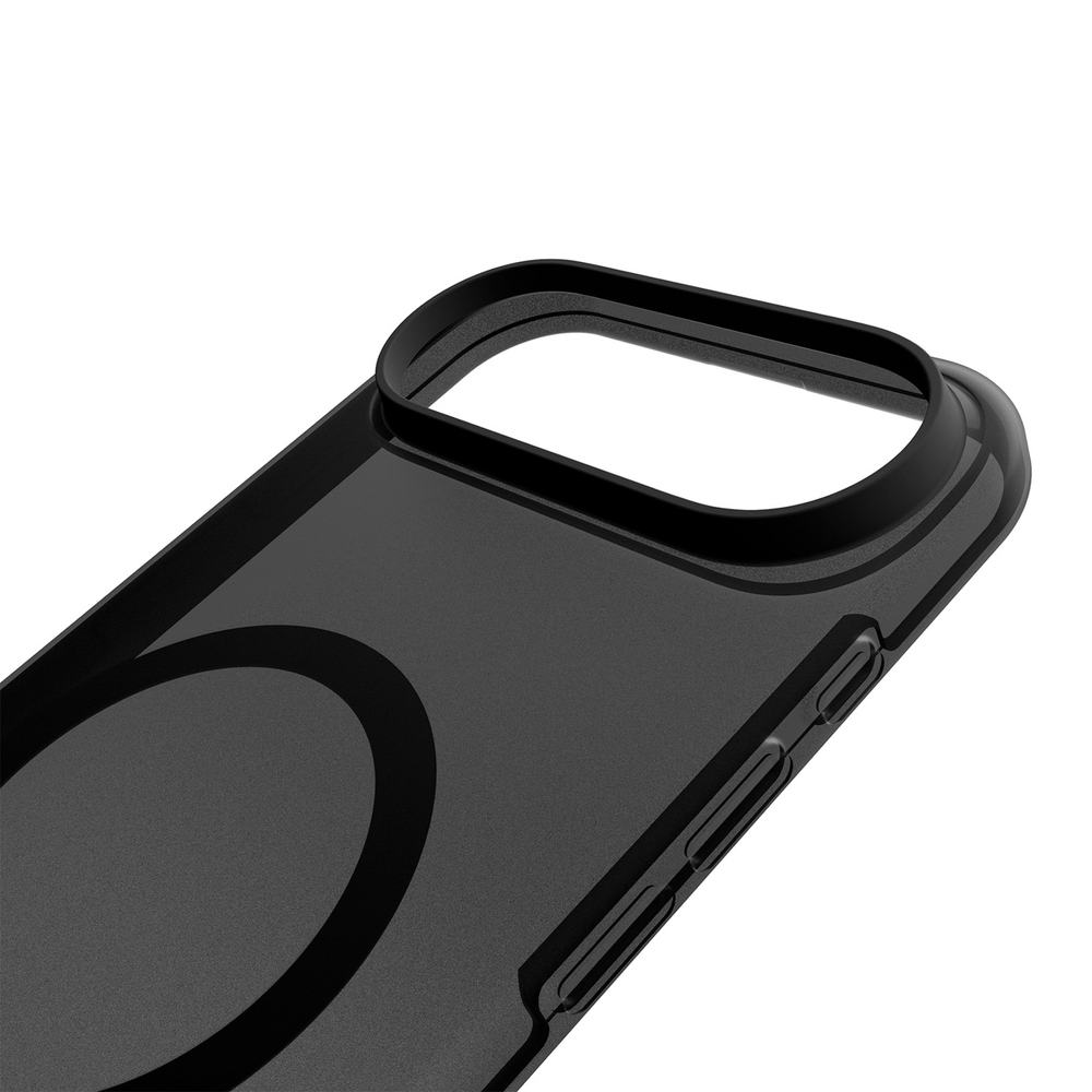 iTok webáruház - Puro Puro Daylight MagSafe szilikon tok iPhone 17 Air készülékhez (áttetsző fekete) 7 Puro Daylight Magsafe Compatible Silicone Case for iPhone 17 Air (áttetsző fekete)
