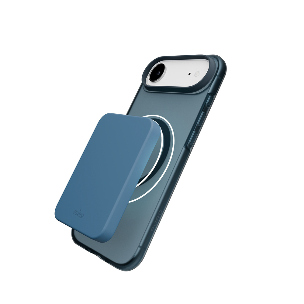 iTok webáruház - Puro Puro Daylight szilikon tok iPhone 17 Air készülékhez (áttetsző türkiz) 3 Puro Daylight Magsafe Compatible Silicone Case for iPhone 17 Air (áttetsző türkiz)