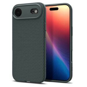 Spigen Liquid Air tok iPhone 17 Air készülékhez (zöld)