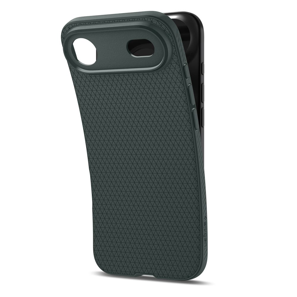 iTok webáruház - Spigen Spigen Liquid Air tok iPhone 17 Air készülékhez (zöld) 6 Spigen Liquid Air Case for iPhone 17 Air (zöld)