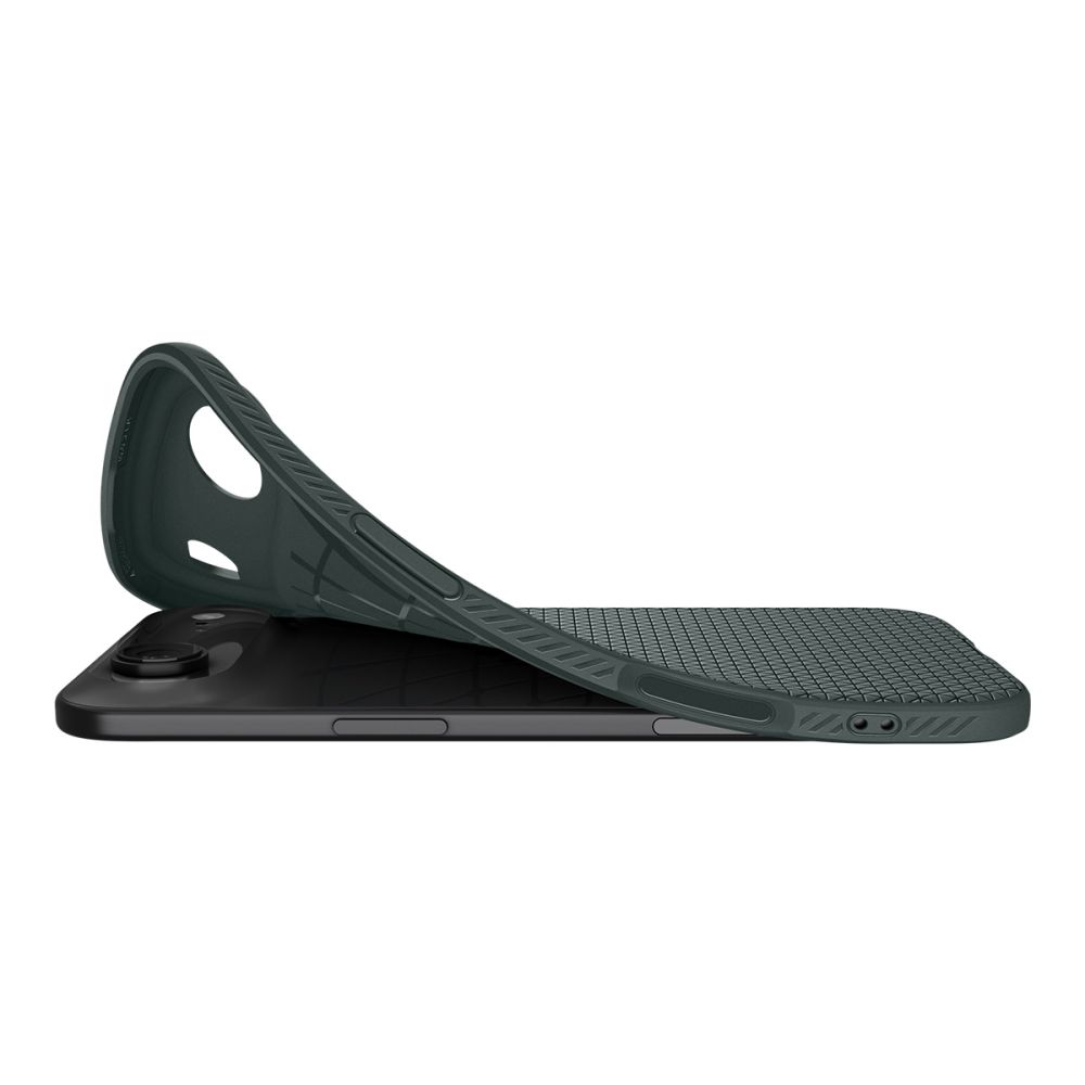 iTok webáruház - Spigen Spigen Liquid Air tok iPhone 17 Air készülékhez (zöld) 8 Spigen Liquid Air Case for iPhone 17 Air (zöld)