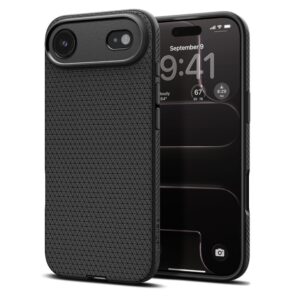 Spigen Liquid Air tok iPhone 17 Air készülékhez (matt fekete)