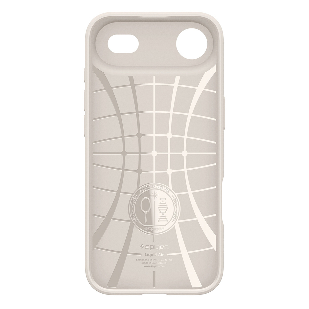 iTok webáruház - Spigen Spigen Liquid Air tok iPhone 17 Air készülékhez (titán) 3 Spigen Liquid Air case for iPhone 17 Air (titán)